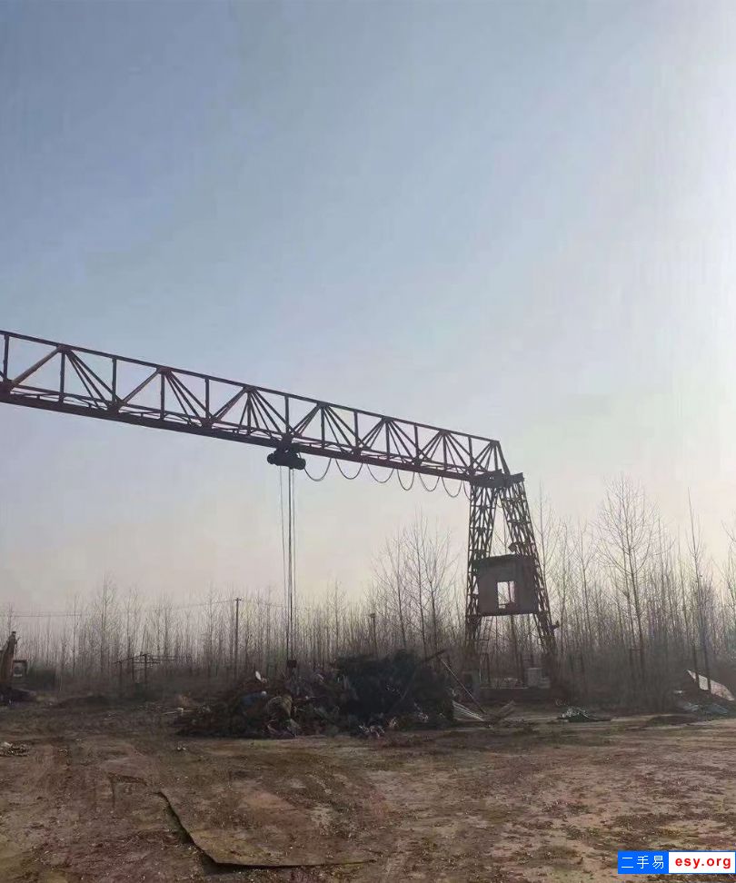 單梁10噸二手全花架行吊，跨度28米，帶1.8米高頻強磁吸盤 轉(zhuǎn)讓