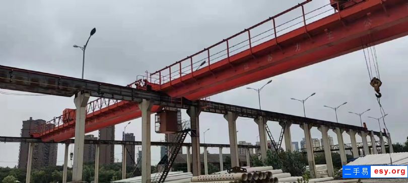 QD型雙梁10噸二手行車全車變頻 2臺出售