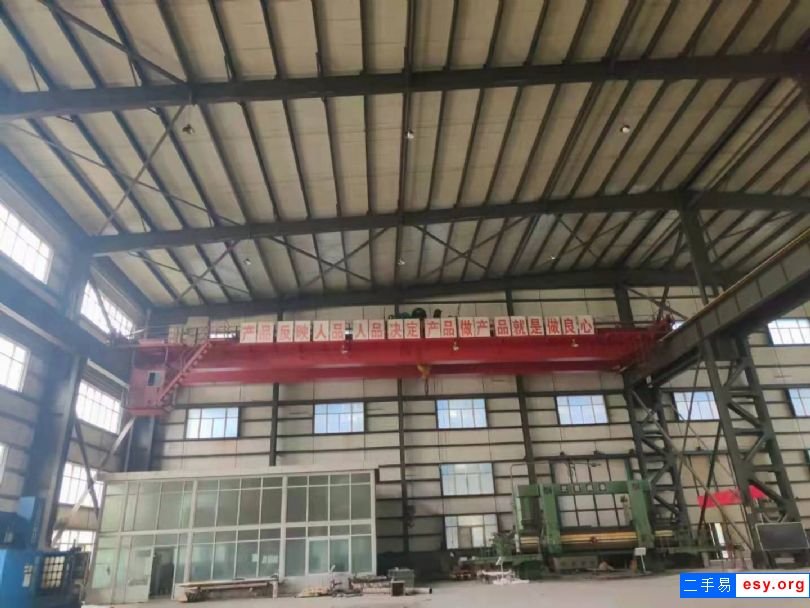 QD型75噸二手雙梁行車,跨度28米,手續(xù)齊全 轉(zhuǎn)讓