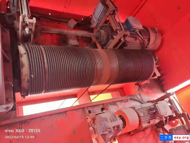 QD型雙梁10噸二手行車全車變頻 2臺出售