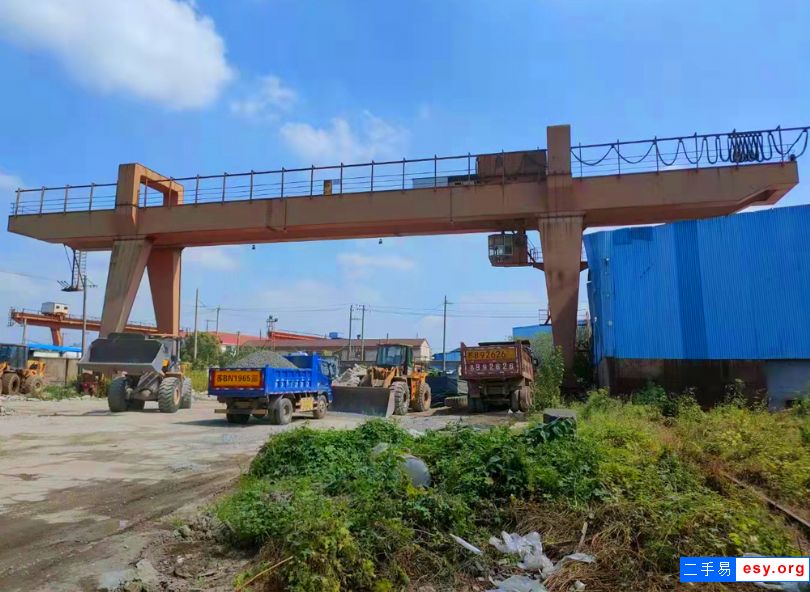 無(wú)錫A型雙梁二手50噸行車(chē) 50噸二手雙梁龍門(mén)吊處理