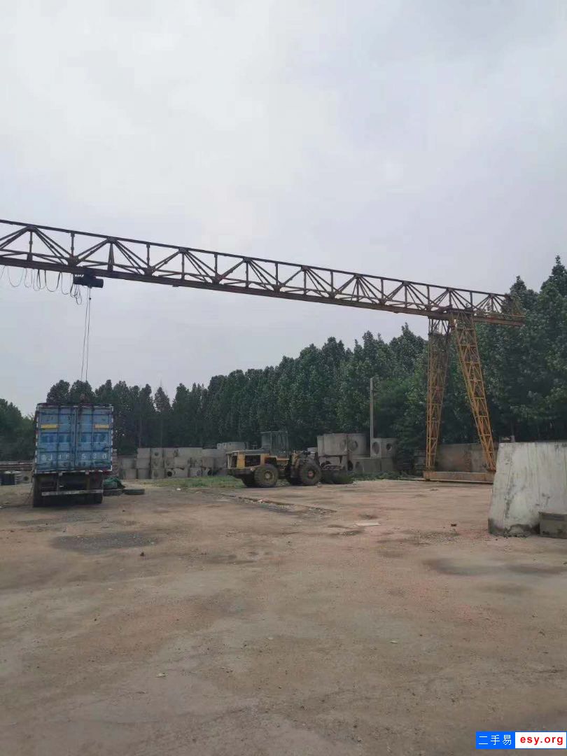 單梁二手5噸全花架起重機,跨度25米 轉(zhuǎn)讓