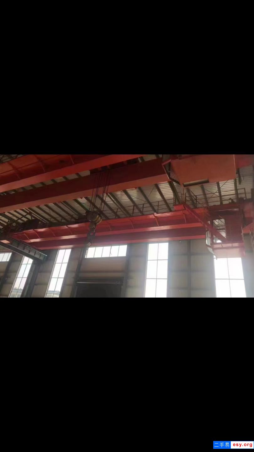 QD型雙梁結(jié)構(gòu)二手20噸橋式天車 兩臺