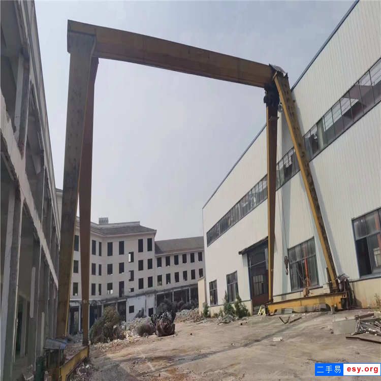 包廂式16噸二手單梁龍門吊 跨度22米