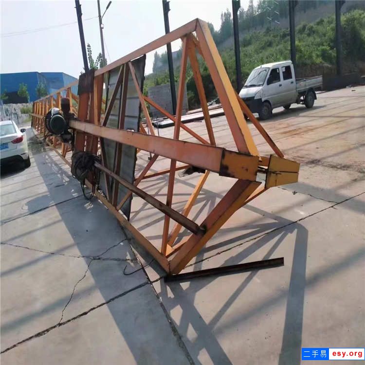 全花架二手5噸單梁式龍門(mén)吊 跨度28米一臺(tái)處理
