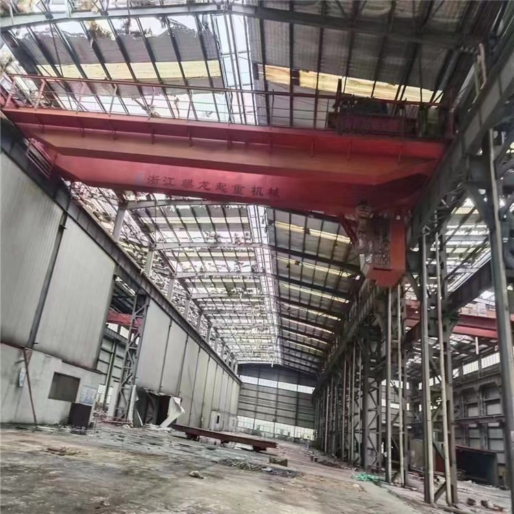 轉(zhuǎn)讓一臺QD型雙梁50/10噸二手橋式天車 跨度22.5米