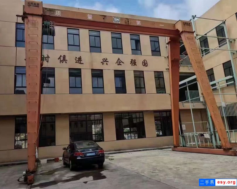 全包箱單梁16噸二手龍門吊 在位處理