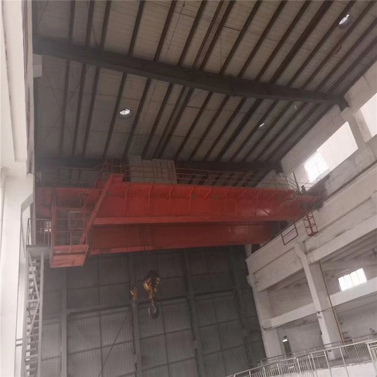 QD型雙梁式75噸二手橋式行車  跨度22.5米在位處理