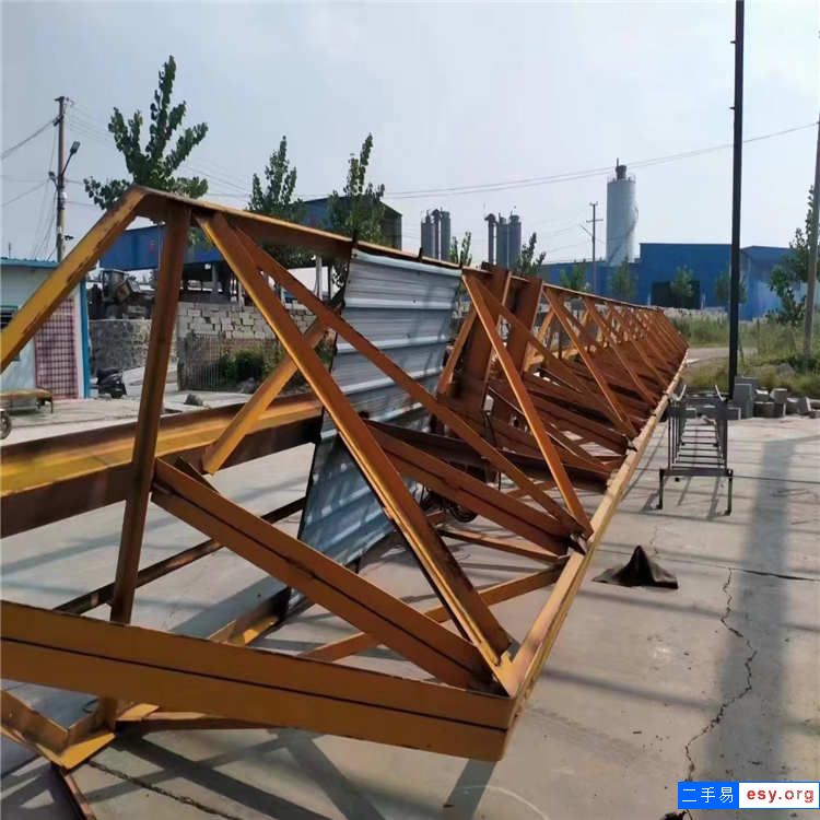 全花架二手5噸單梁式龍門(mén)吊 跨度28米一臺(tái)處理