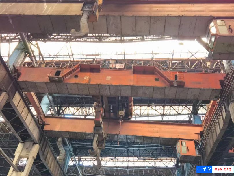 YZ型75/20噸二手雙梁橋式冶金吊 跨度27.4米