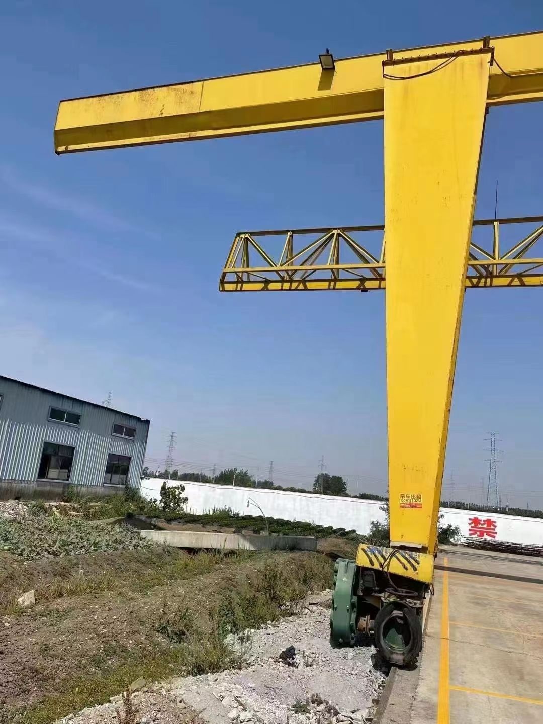 MH型全包廂10噸二手龍門吊 跨度27米