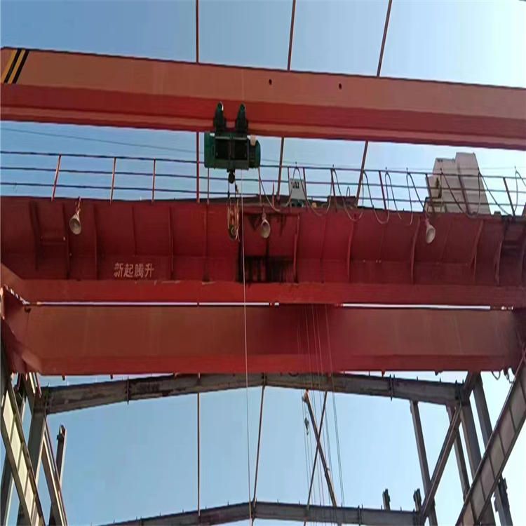 封丘貨場QD型雙梁式10/3.2噸二手橋式天車 跨度22米