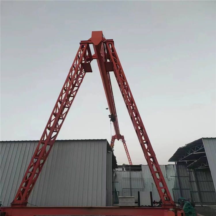 上包下花式單梁16噸二手門式起重機(jī) 跨度27米