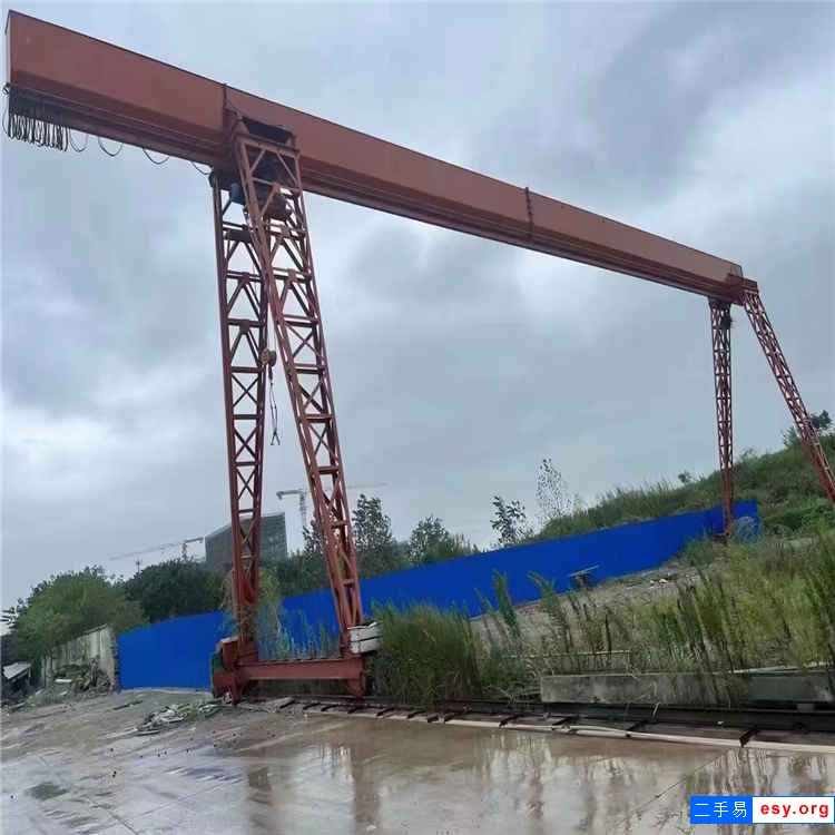 上包下花10噸二手單梁式龍門吊 跨度30米