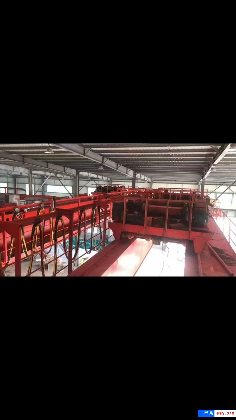 QD型雙梁結(jié)構(gòu)二手20噸橋式天車 兩臺