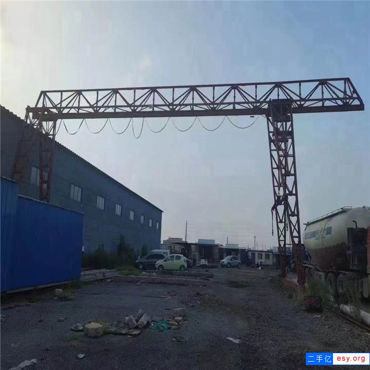 全花架單梁式5噸二手龍門(mén)吊 跨度20米