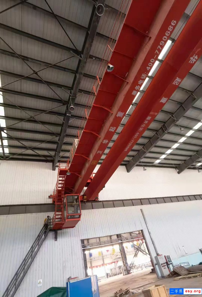 QD型雙梁二手10噸天車 三臺在位出售