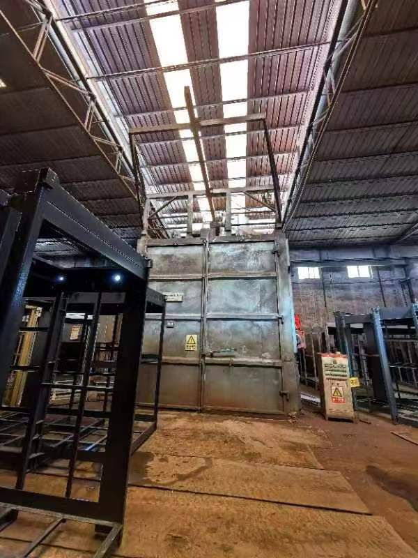 大型吊鉤式拋丸機(jī)寬四米高四米五