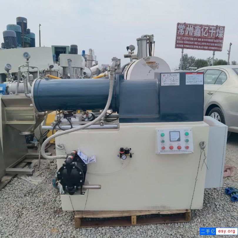 剛出廠100天的全陶瓷棒銷納米砂磨機(jī)一臺，2022年7月份生產(chǎn)，全新未