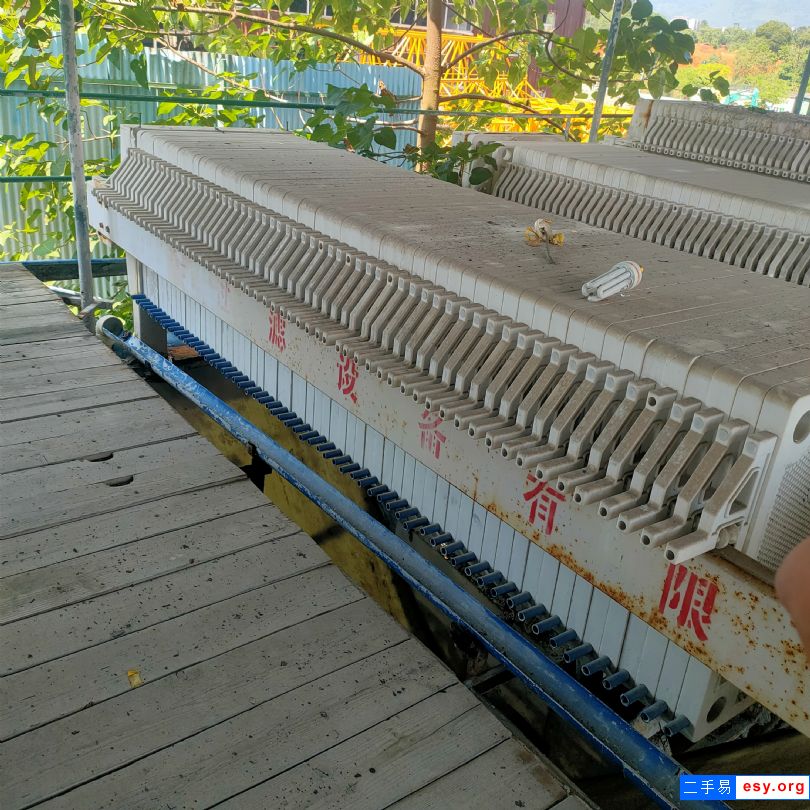 80平方上海大張壓濾機(jī)6臺(tái)，便宜出售，可回收各種平方壓濾機(jī)