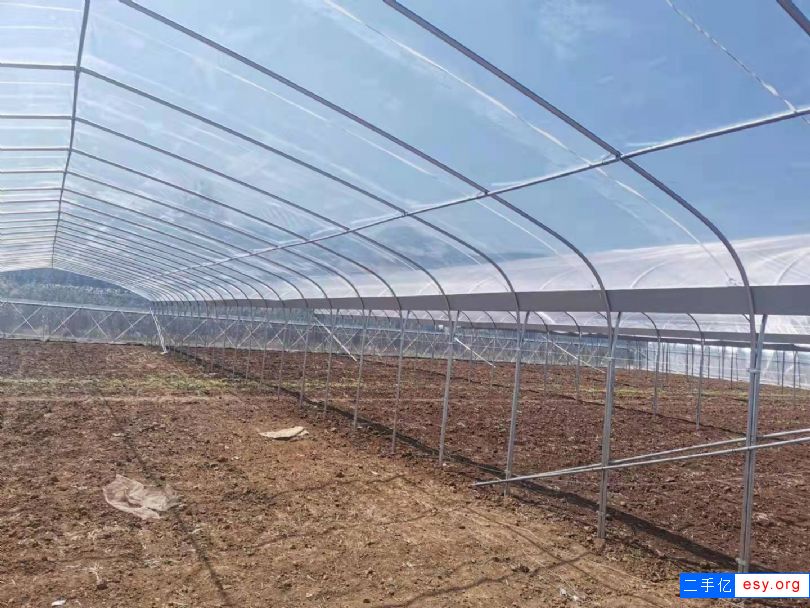 轉(zhuǎn)讓99成新溫室大棚骨架熱鍍鋅管大棚膜保溫被