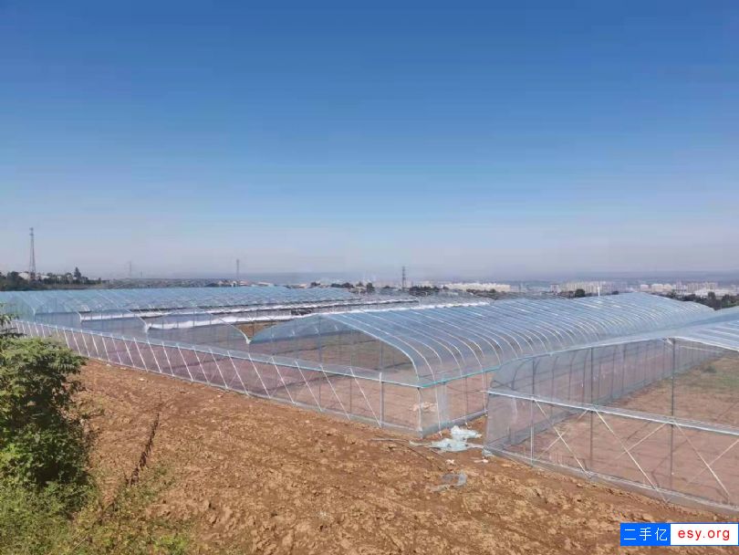 轉(zhuǎn)讓99成新溫室大棚骨架熱鍍鋅管大棚膜保溫被