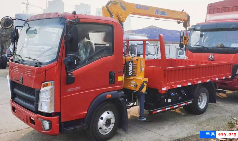 在山東哪里能買到重汽豪沃的隨車吊?