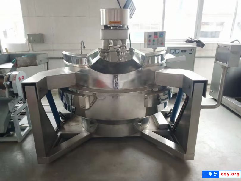 出售650升全自動(dòng)多爪行星攪拌電磁炒鍋 #8203;18年設(shè)備。