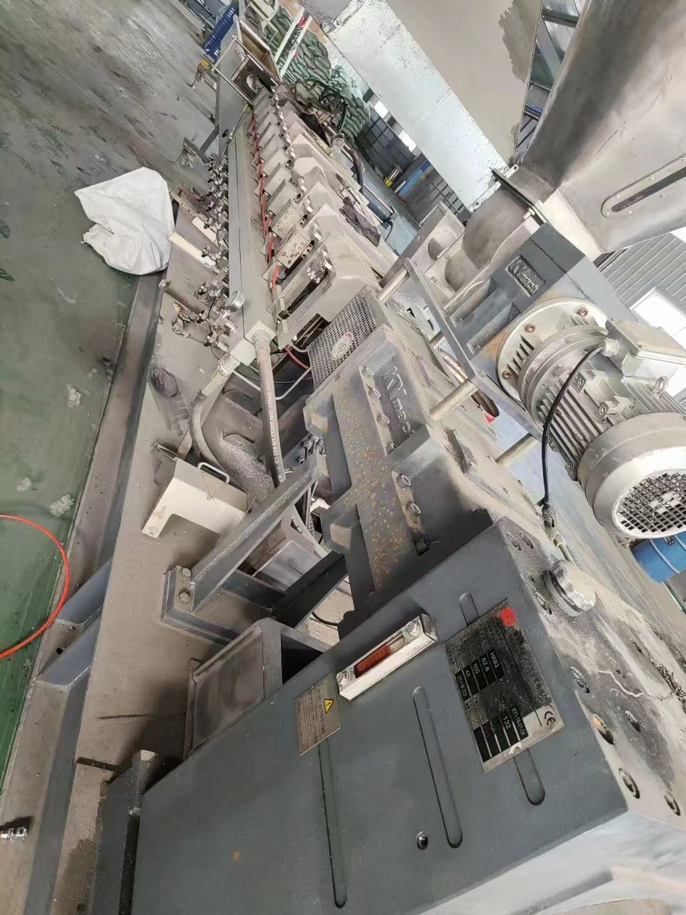 處理南京科亞63D平形雙螺桿造粒機