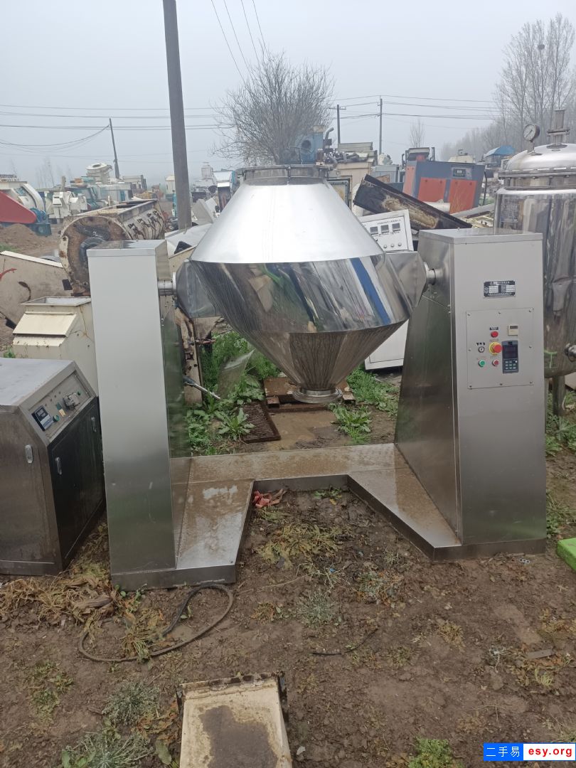 九成新雙錐混合機，V型混合機，W型混合機