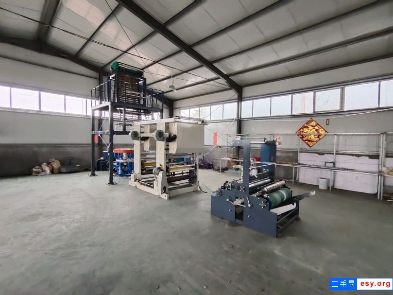 轉(zhuǎn)讓九成新吹膜機(jī)、印刷機(jī)、制袋機(jī)