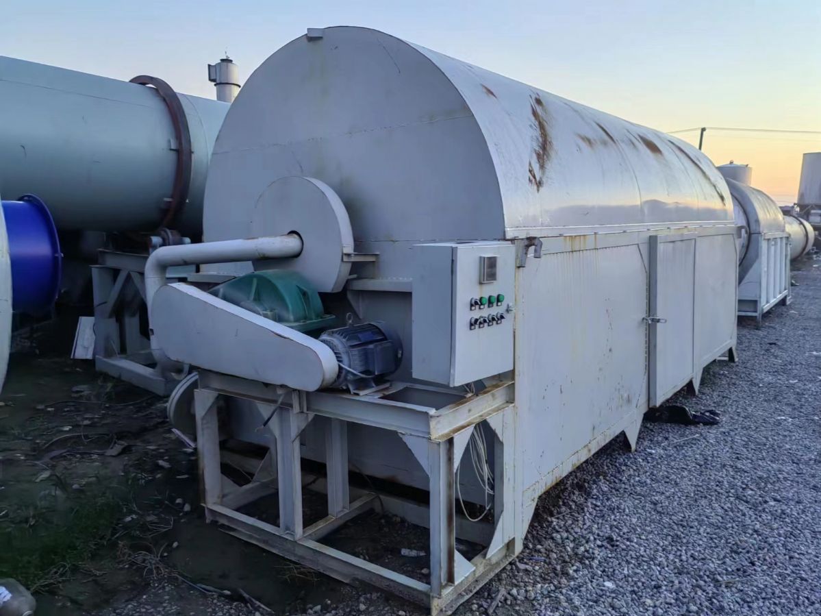 电加热回转滚筒烘干机、多功能三回程物料烘干设备