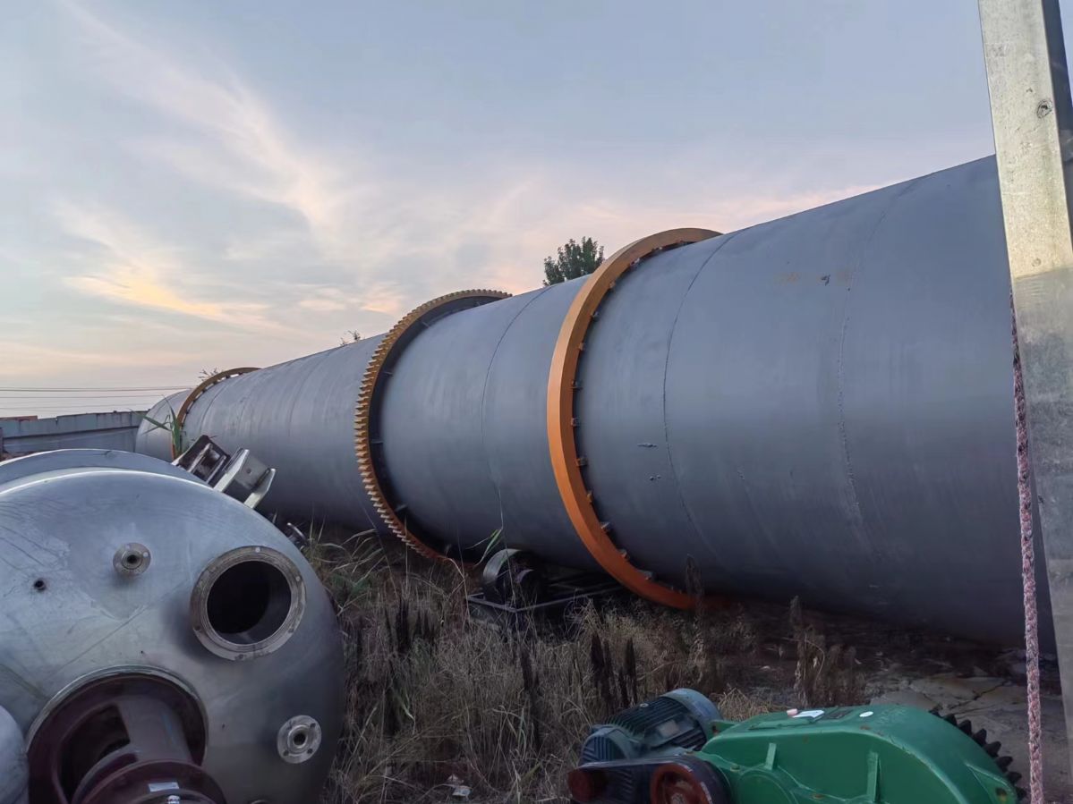 电加热回转滚筒烘干机、多功能三回程物料烘干设备