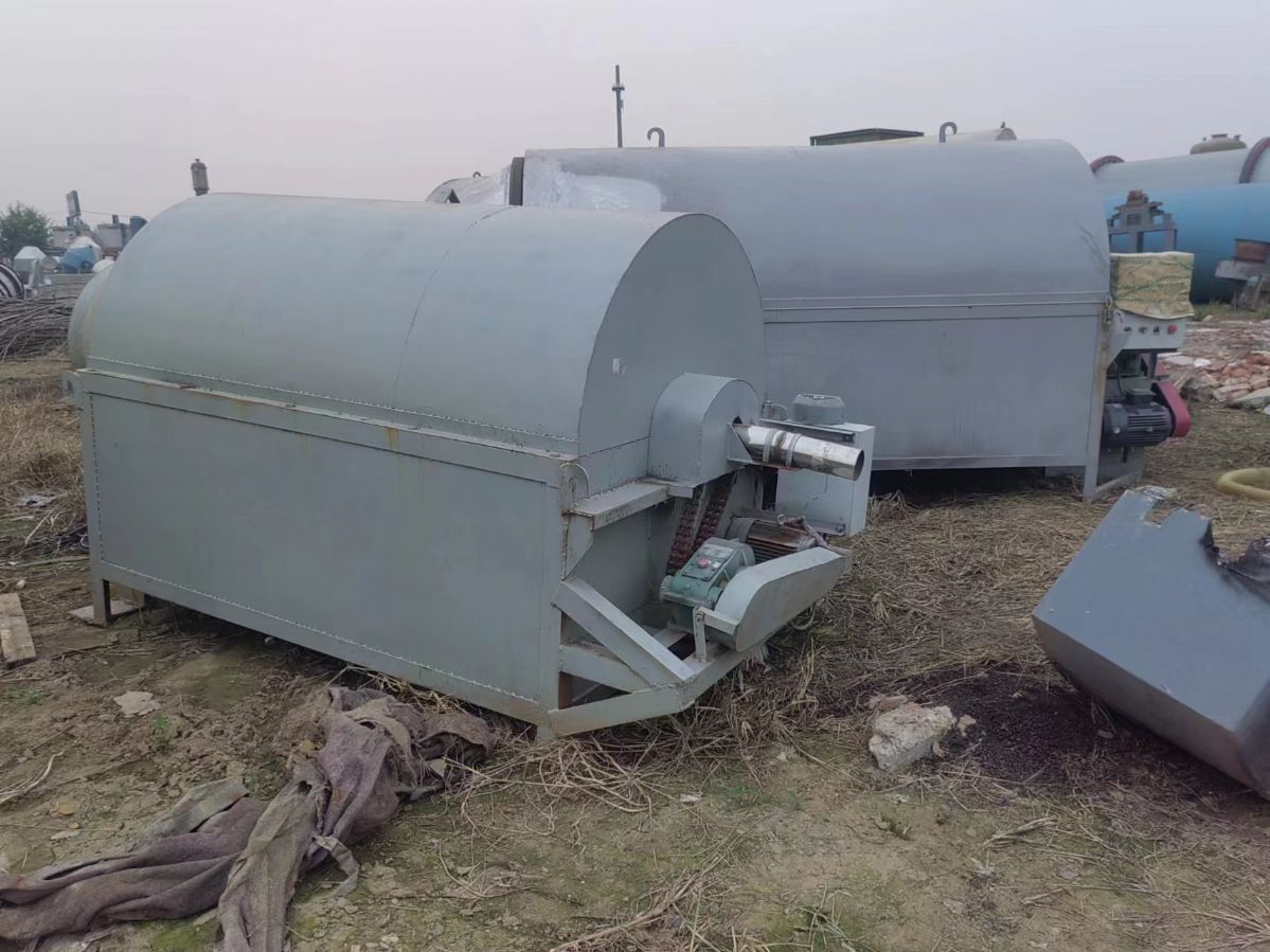 出售1米2X4米5煤泥電加熱滾筒烘干機(jī)
