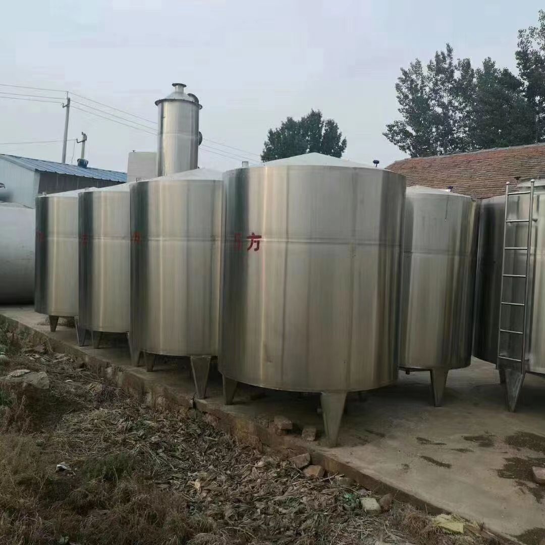 不锈钢立式50立方果酒储存罐、不锈钢卧式储罐、不锈钢保温储罐支持定做