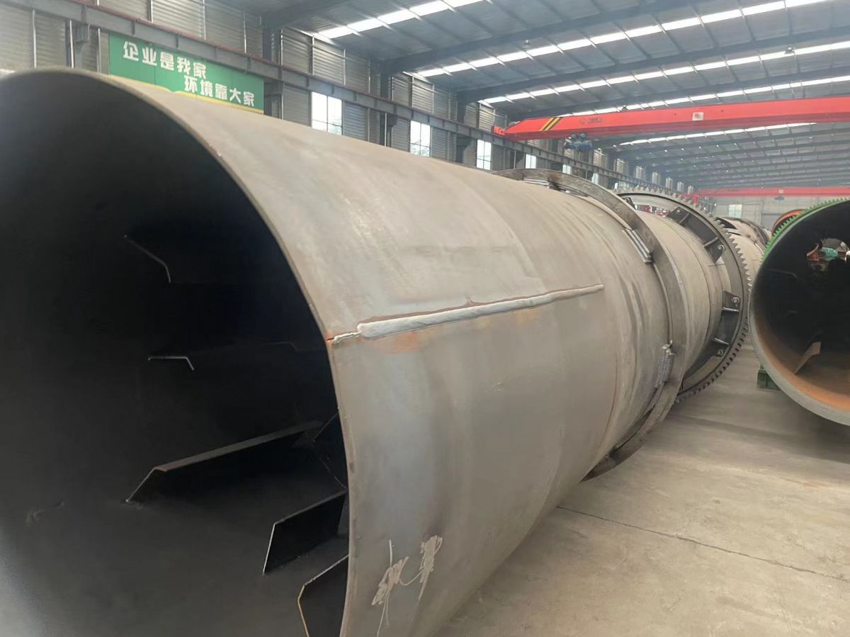 轉(zhuǎn)讓全新不銹鋼304材質(zhì)有機肥滾筒烘干機1米2X15米