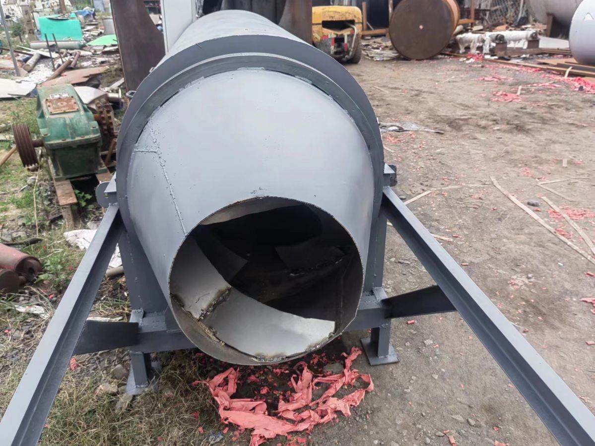 出售定做燃氣加熱河沙煤泥污泥滾筒烘干機 電加熱沙子砂石烘干設備