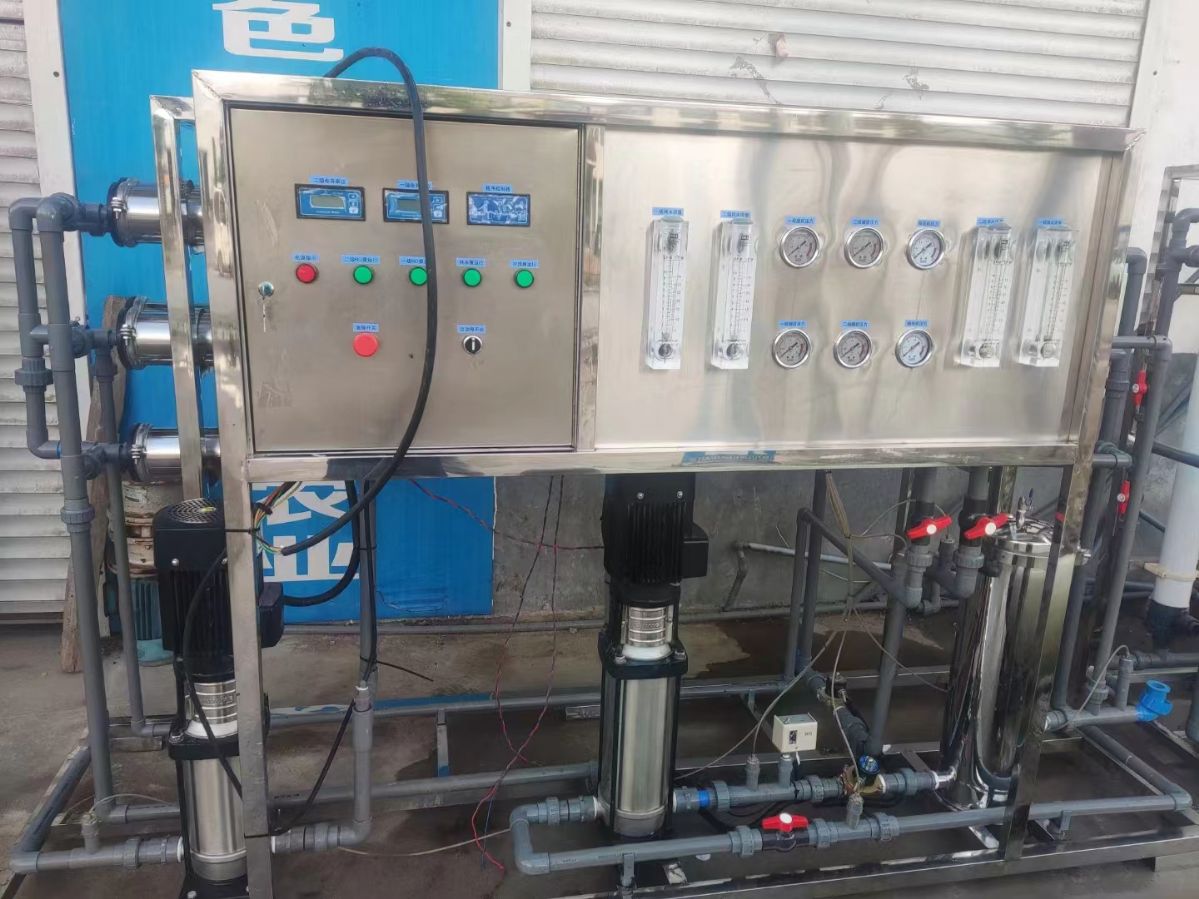 二手双级反渗透水处理、二手1吨双级水处理净水器