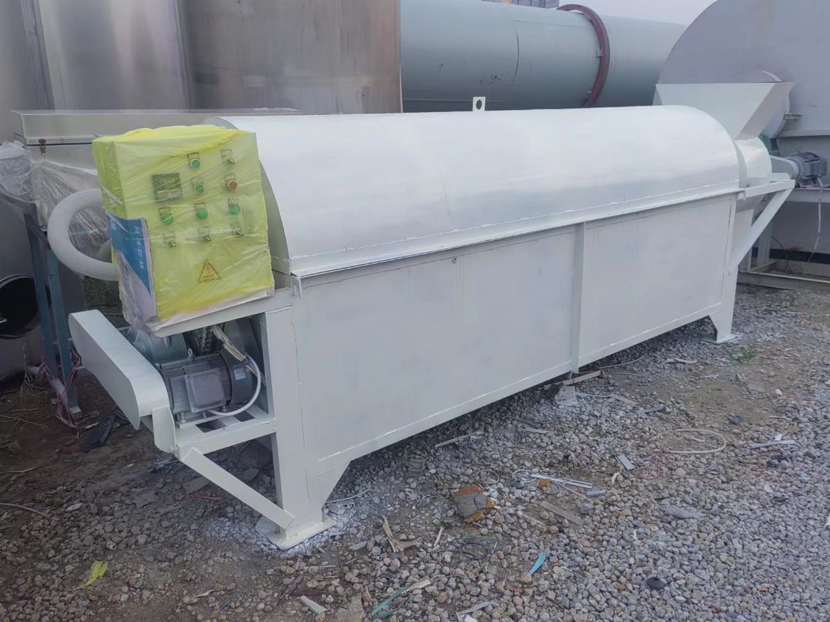 轉(zhuǎn)讓二手1000型電加熱滾筒烘干機(jī) 礦粉石英砂滾筒烘干機(jī)定做