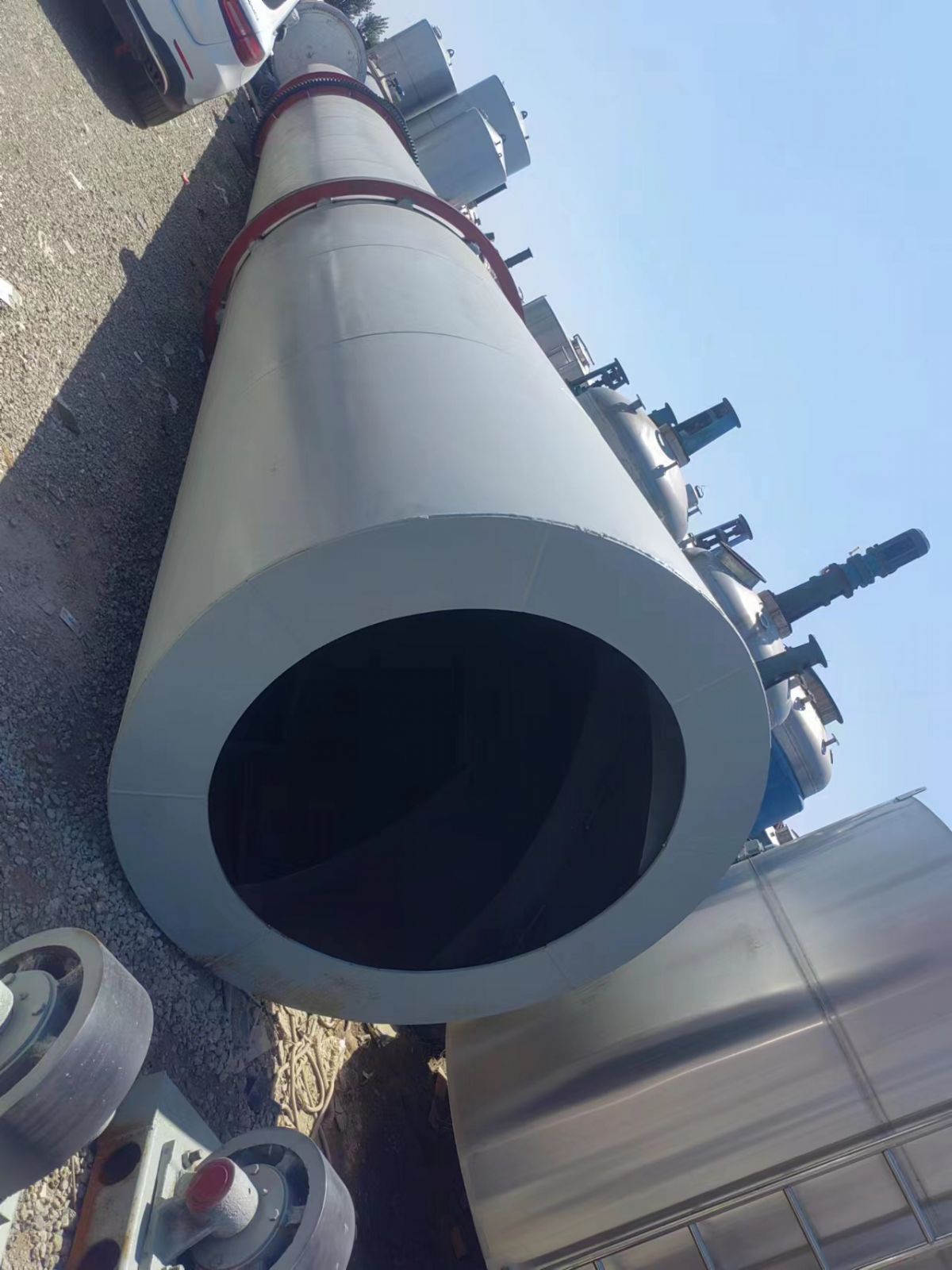 全新1米8X18米滾筒烘干機(jī)鋸末木屑粉干燥設(shè)備易操作
