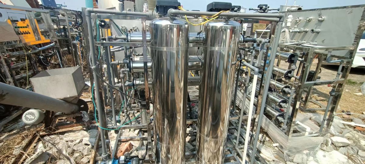 二手双级反渗透水处理、二手1吨双级水处理净水器