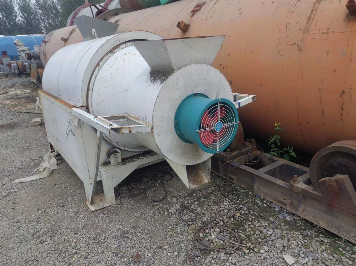 出售二手沙子鋸末糧食電加熱多功能滾筒干燥機