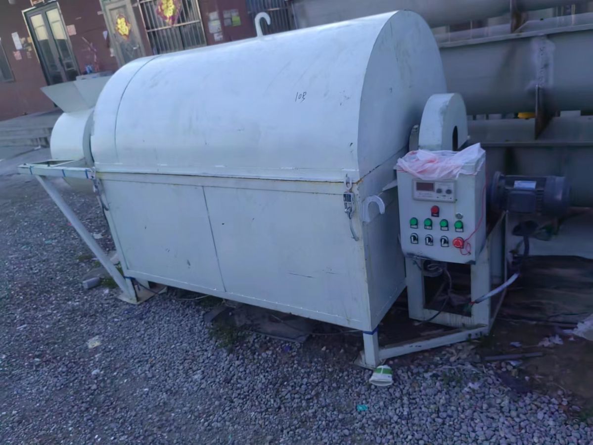 電加熱滾筒黏土黑土烘干機、電加熱石英砂有機肥滾筒干燥機
