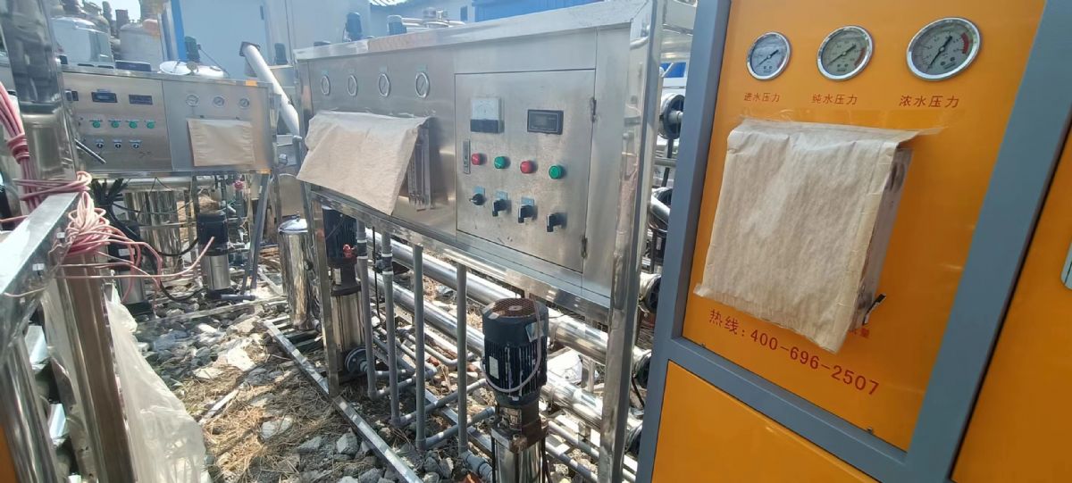 二手双级反渗透水处理、二手1吨双级水处理净水器