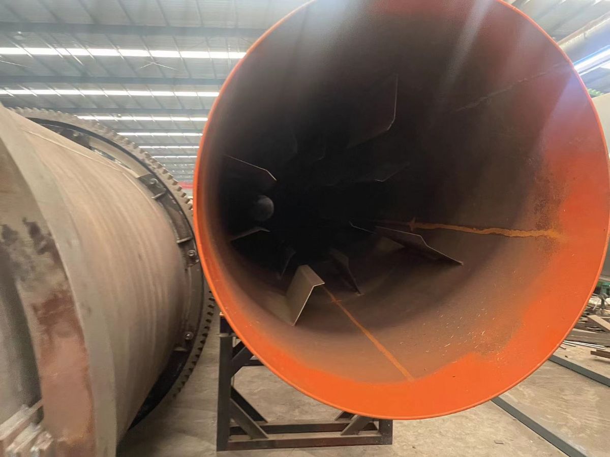 出售二手滾筒刮板干燥機 二手化工溶液烘干機 二手污泥烘干設(shè)備附件齊全
