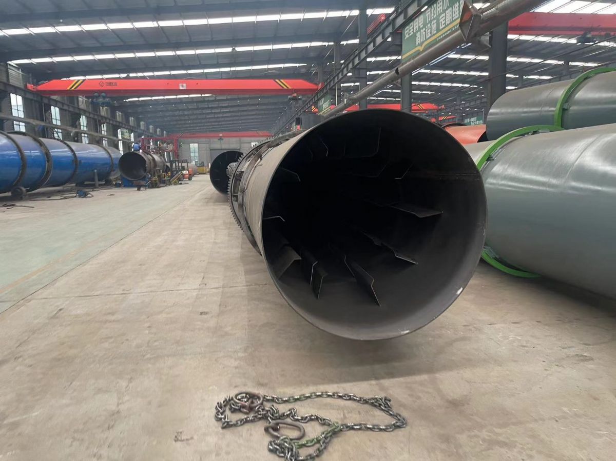 轉(zhuǎn)讓全新不銹鋼304材質(zhì)有機肥滾筒烘干機1米2X15米