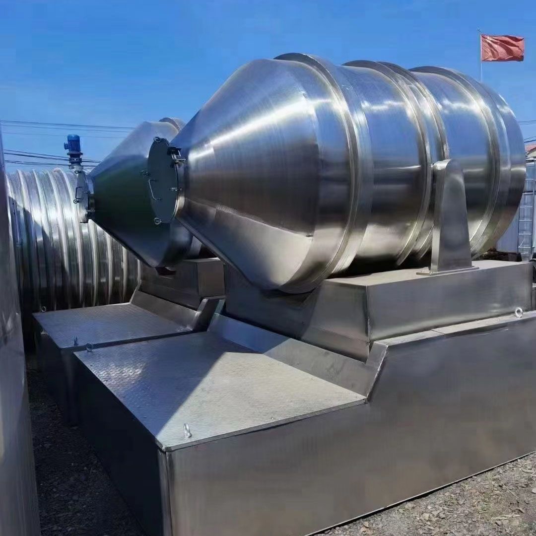 转让:二手双螺旋锥形混合机 V型混合机