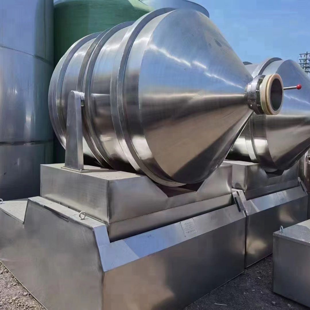 转让:二手双螺旋锥形混合机 V型混合机