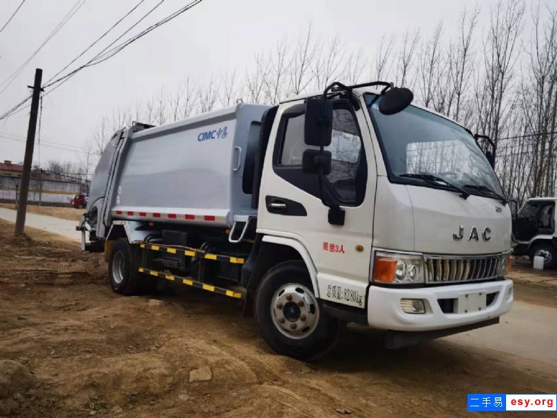 轉(zhuǎn)讓二手壓縮垃圾車 推鏟垃圾車 6方8方垃圾車 全國可提檔