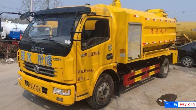 轉(zhuǎn)讓二手清洗吸污車，二手下水道疏通車